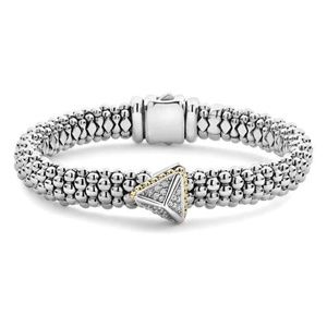 NWT $1450 Lagos Daimond Pyramid Bracelet